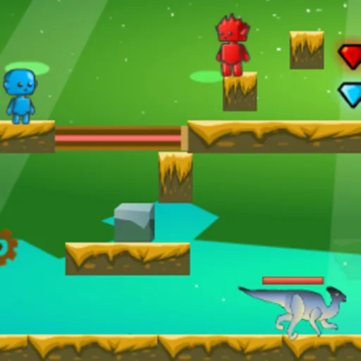 Fire and Water in Dino World