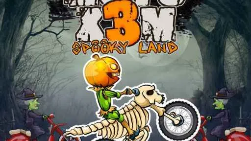 Moto X3M Spooky Land