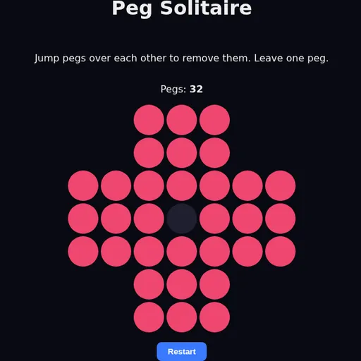 Peg Solitaire