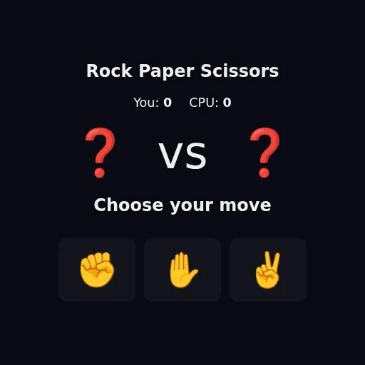 Rock Paper Scissors